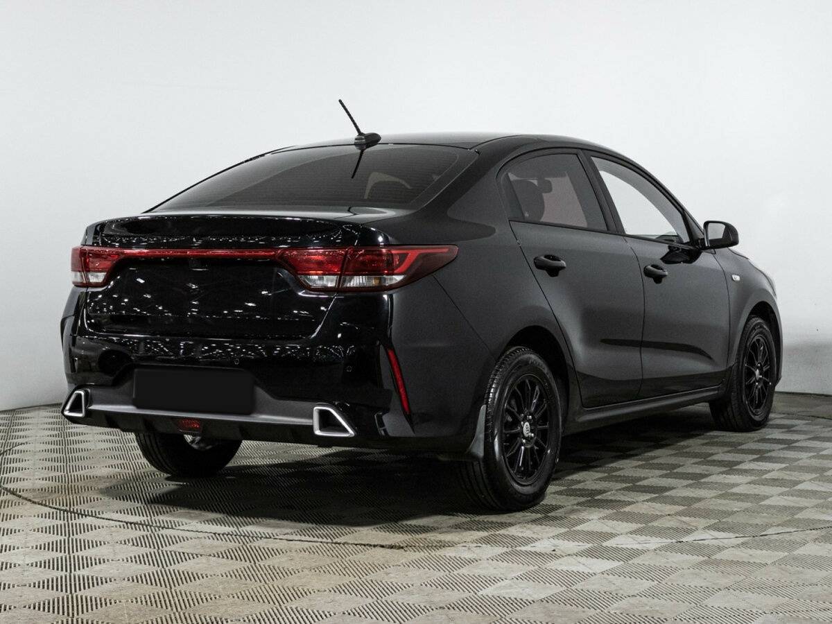 Kia Rio 2022 года с пробегом. Фото: #4