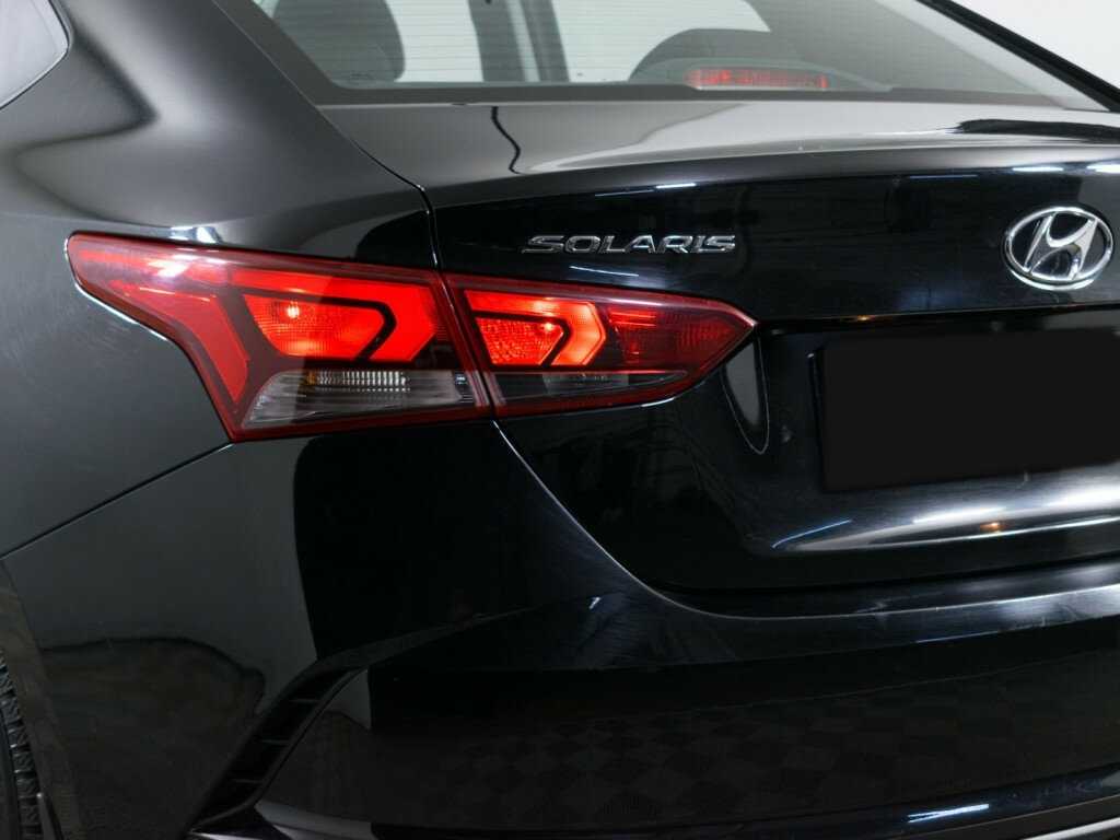 Hyundai Solaris 2020 года с пробегом. Фото: #12