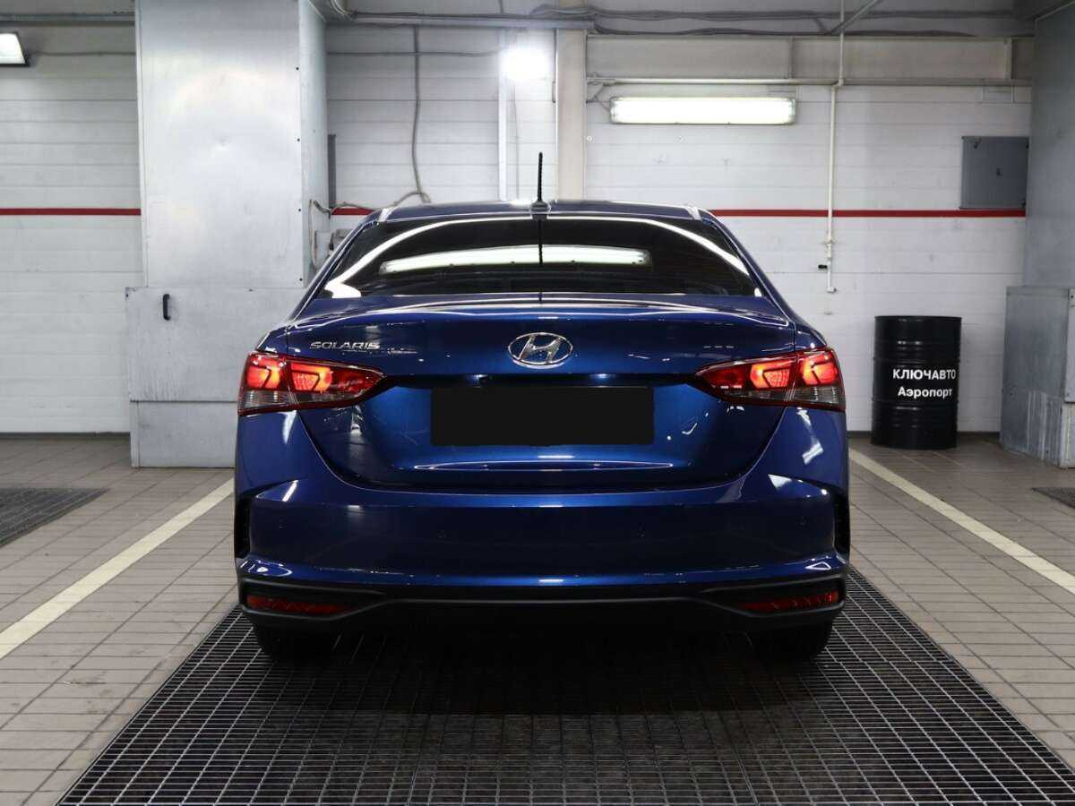 Hyundai Solaris 2022 года с пробегом. Фото: #5