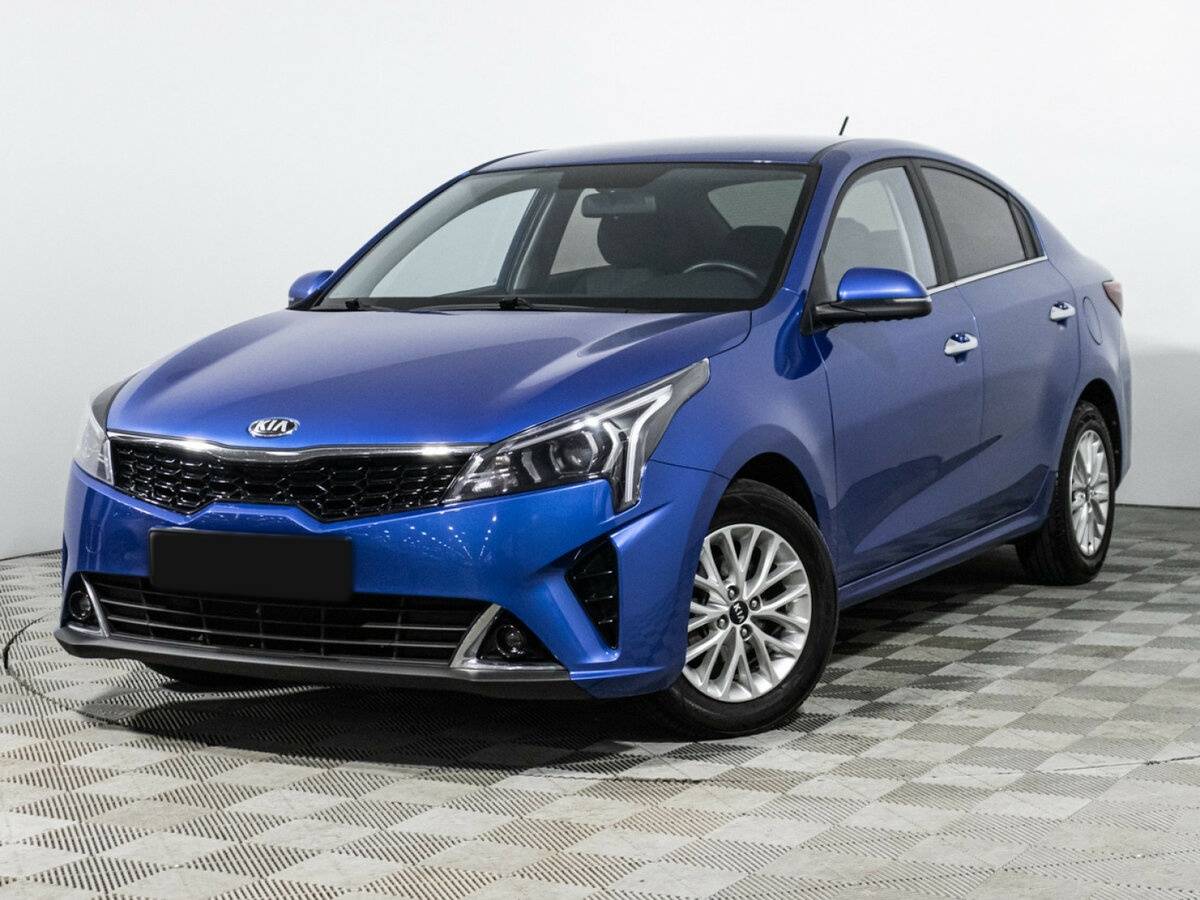 Kia Rio 2020 года с пробегом. Посмотреть фото