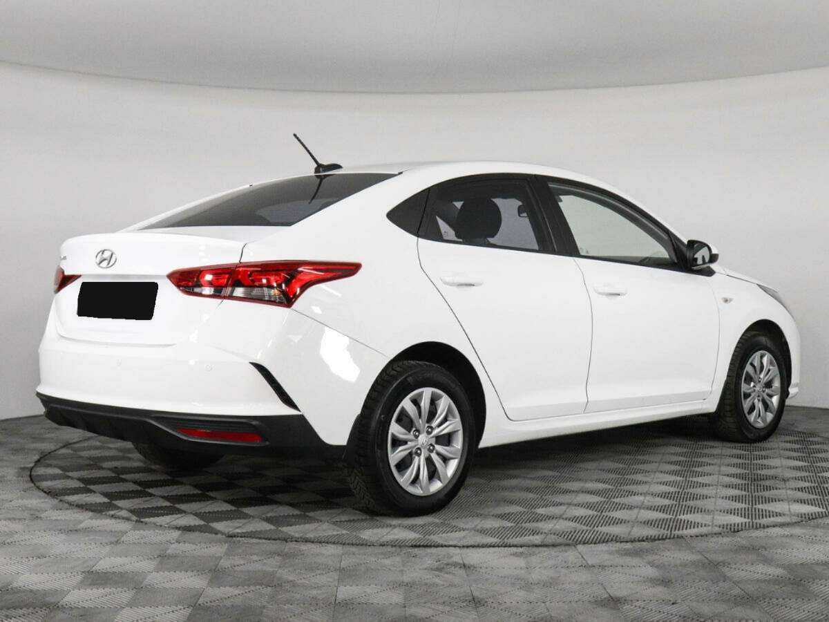 Hyundai Solaris 2021 года с пробегом. Фото: #4