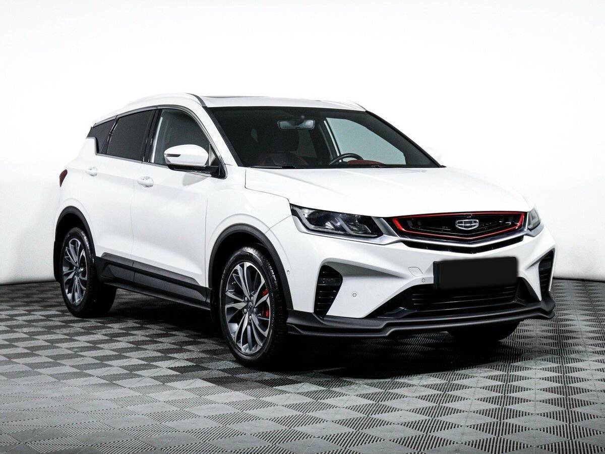 Geely Coolray 2021 года с пробегом. Фото: #2