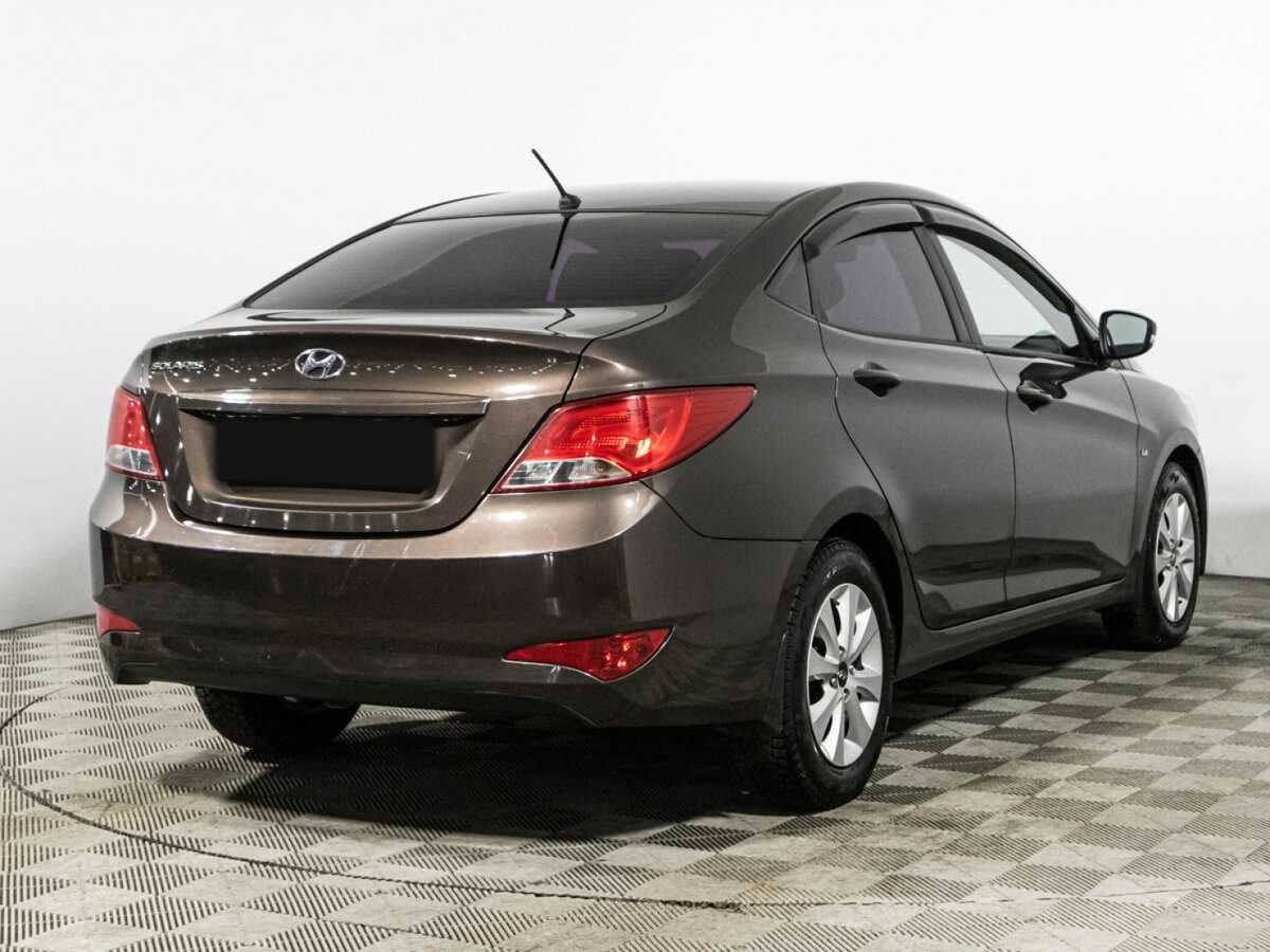 Hyundai Solaris 2016 года с пробегом. Фото: #4