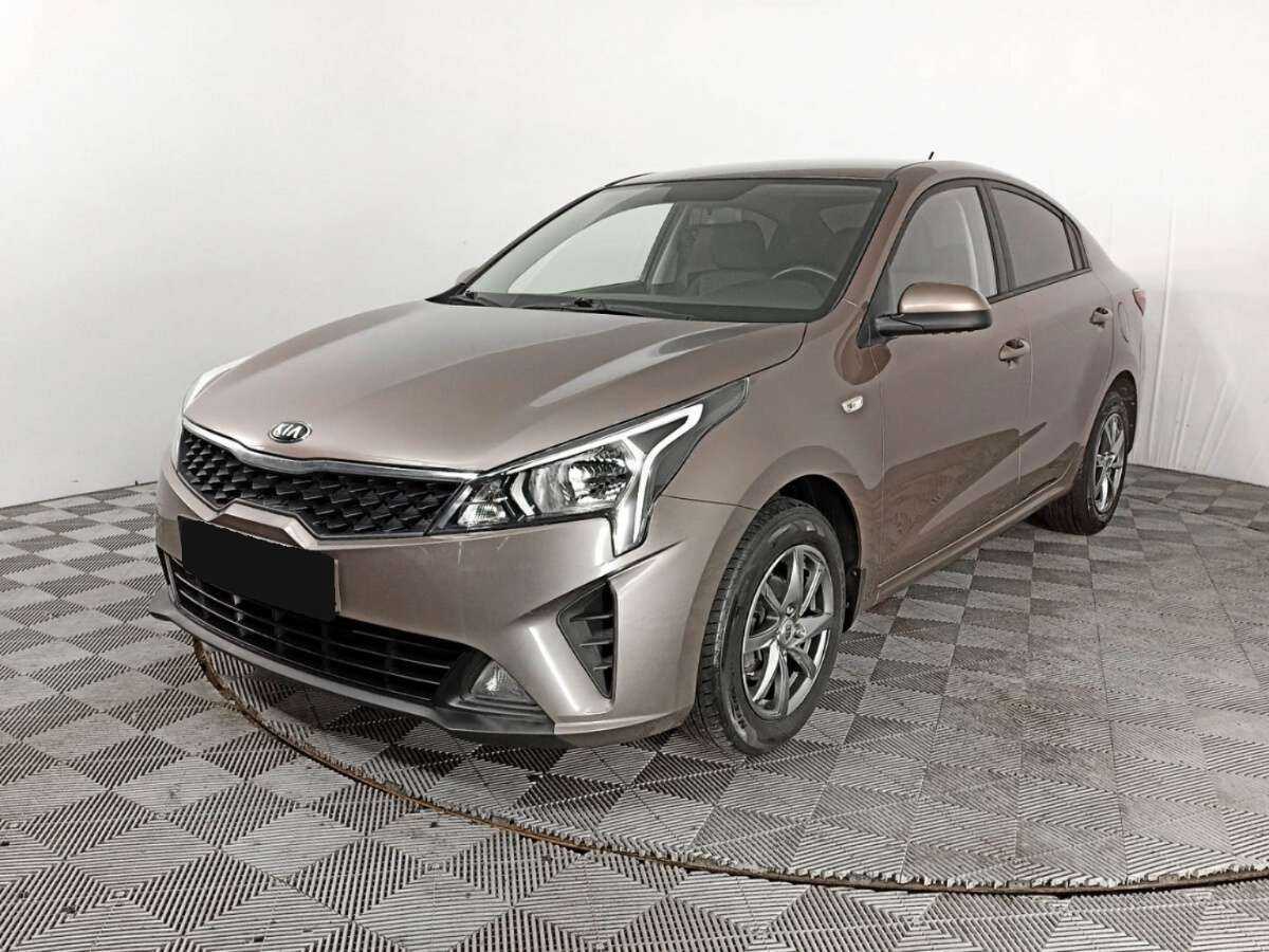 Kia Rio 2021 года с пробегом. Посмотреть фото