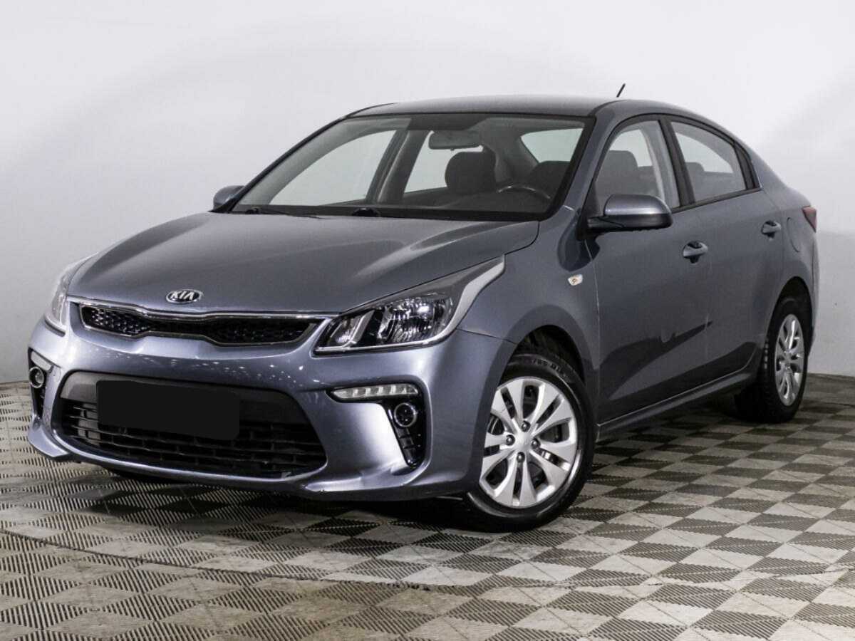 Kia Rio 2019 года с пробегом. Посмотреть фото