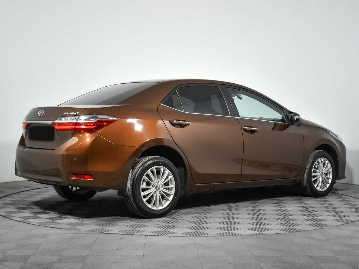 Toyota Corolla 2016 года с пробегом. Фото: #4
