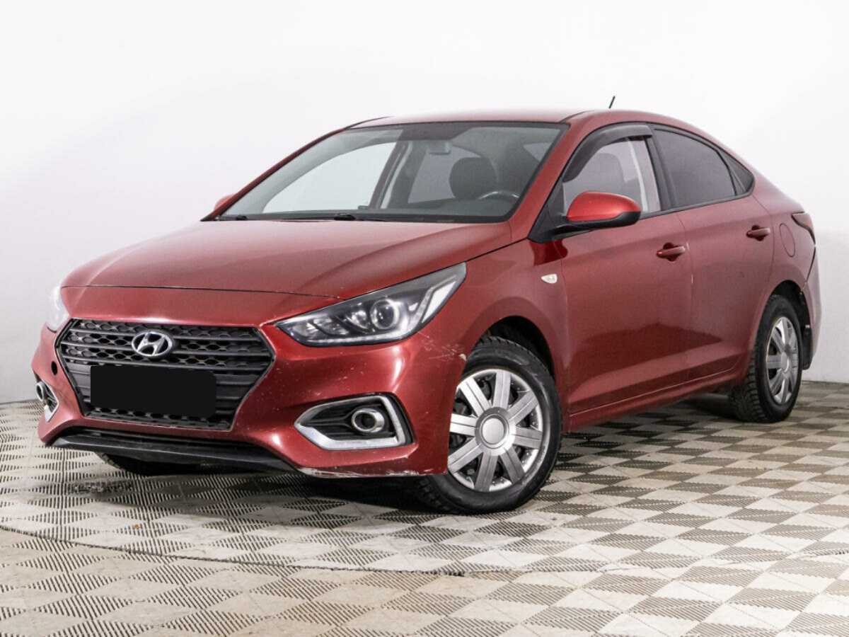 Hyundai Solaris 2018 года с пробегом. Посмотреть фото