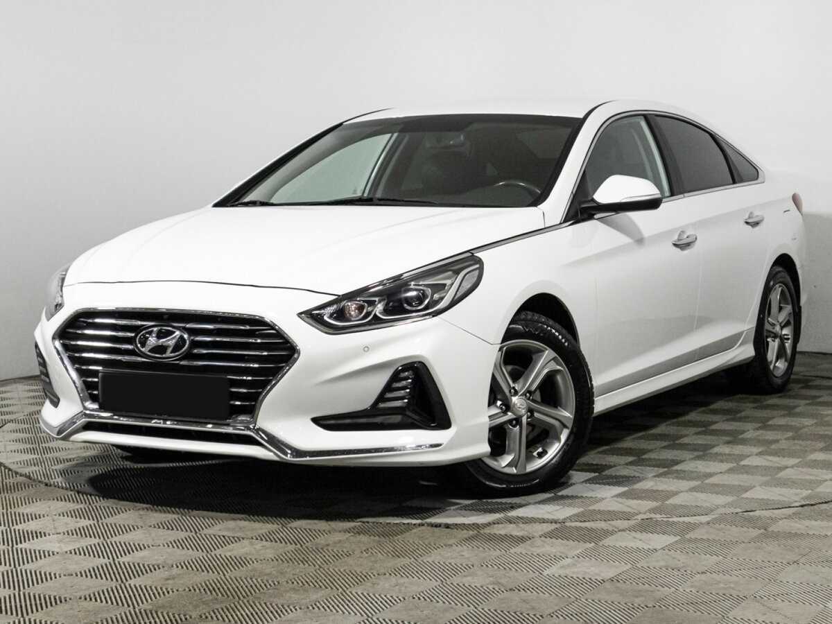 Hyundai Sonata 2018 года с пробегом. Посмотреть фото