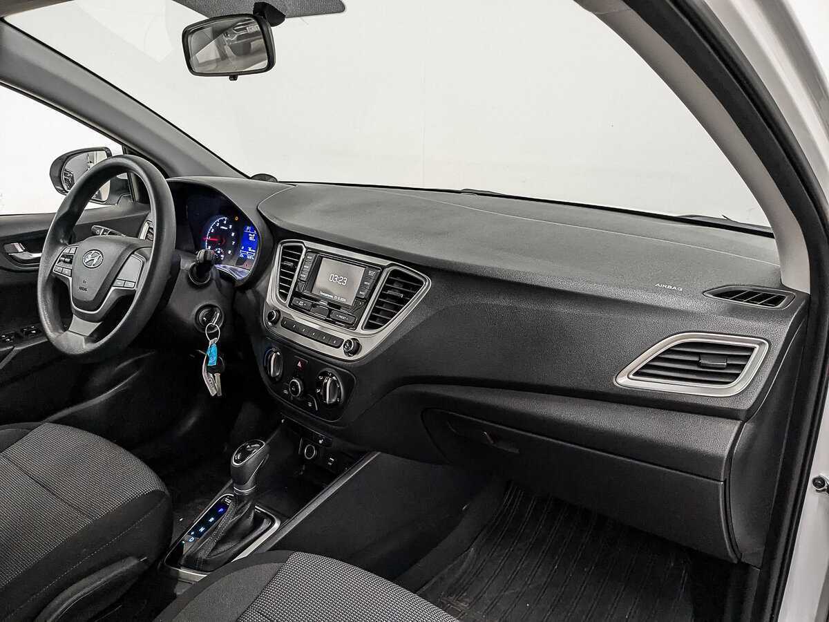 Hyundai Solaris 2021 года с пробегом. Фото: #12