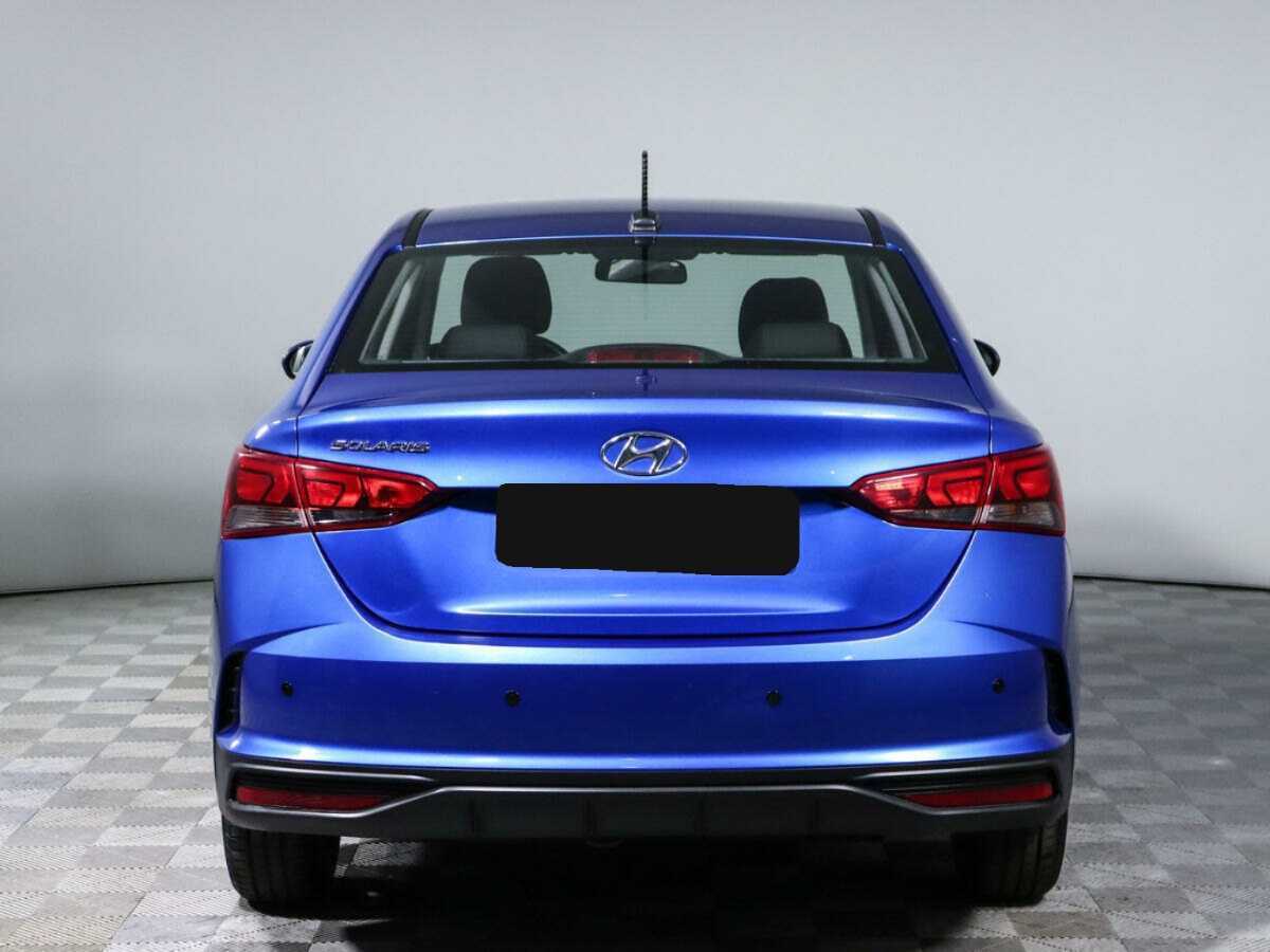 Hyundai Solaris 2021 года с пробегом. Фото: #4