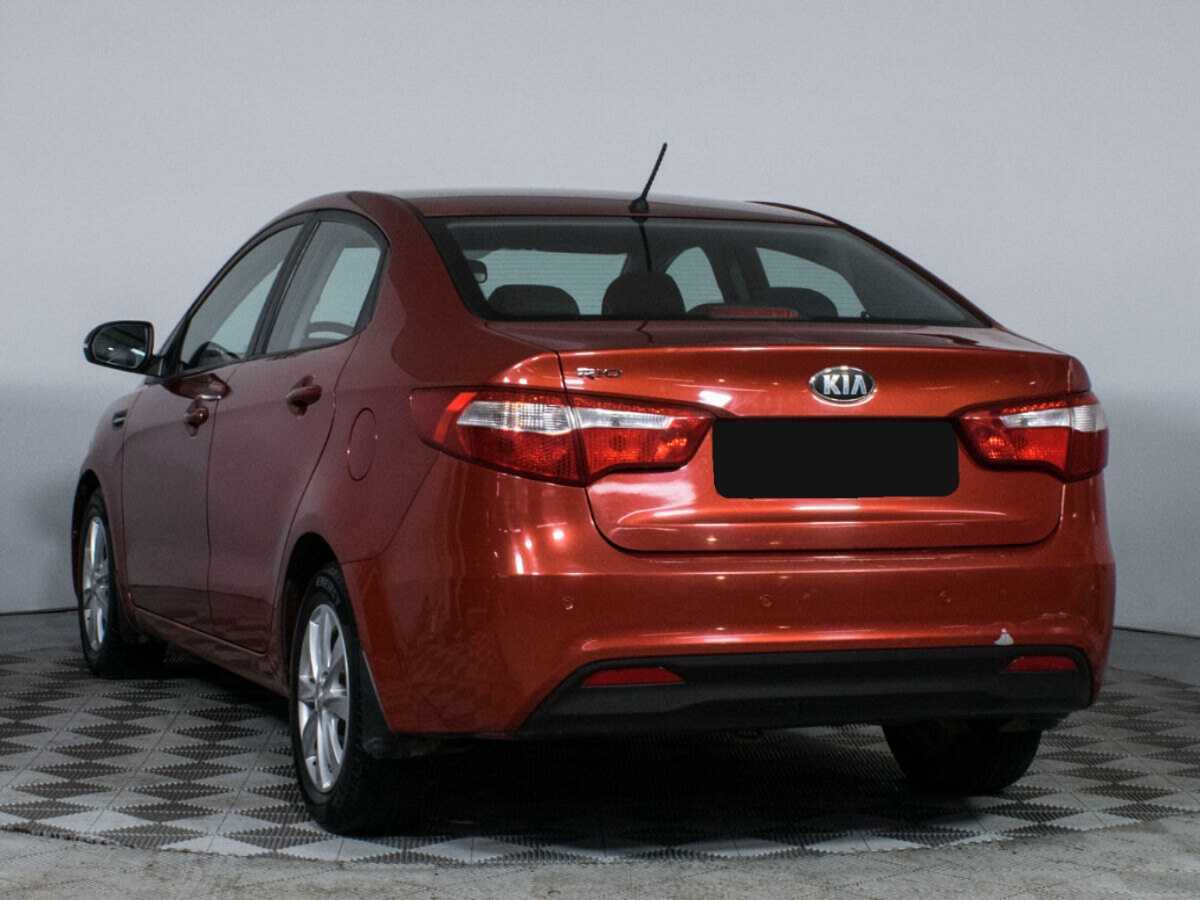 Kia Rio 2013 года с пробегом. Фото: #6