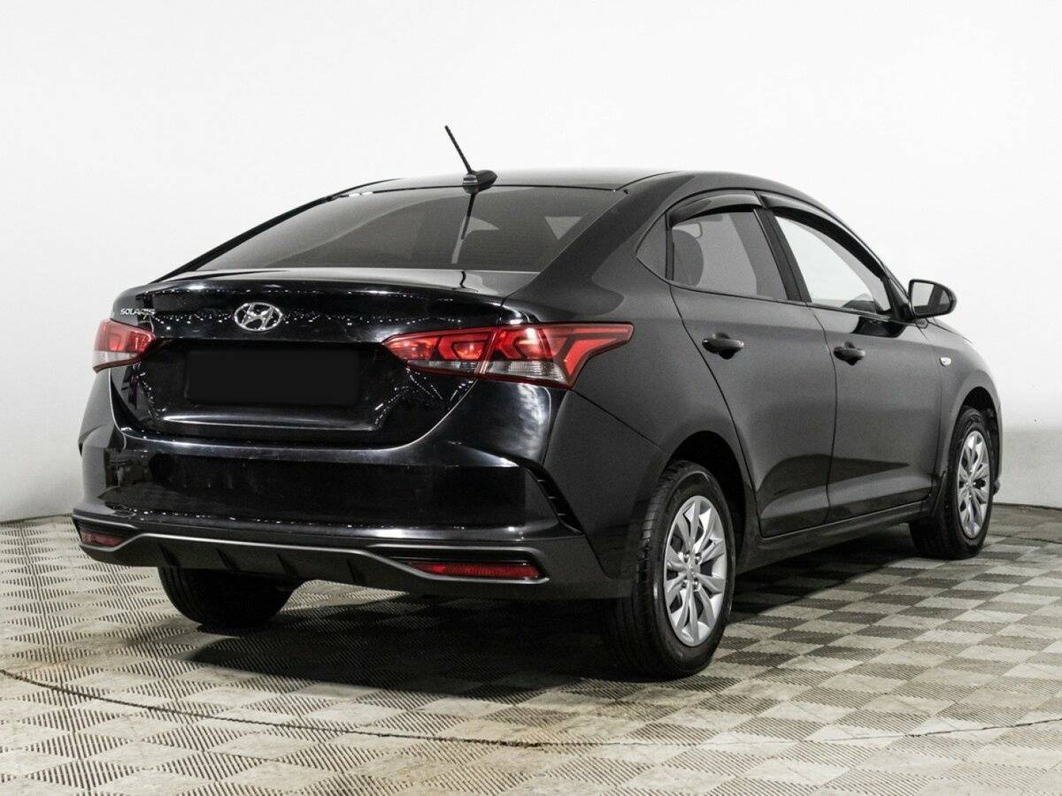 Hyundai Solaris 2021 года с пробегом. Фото: #4