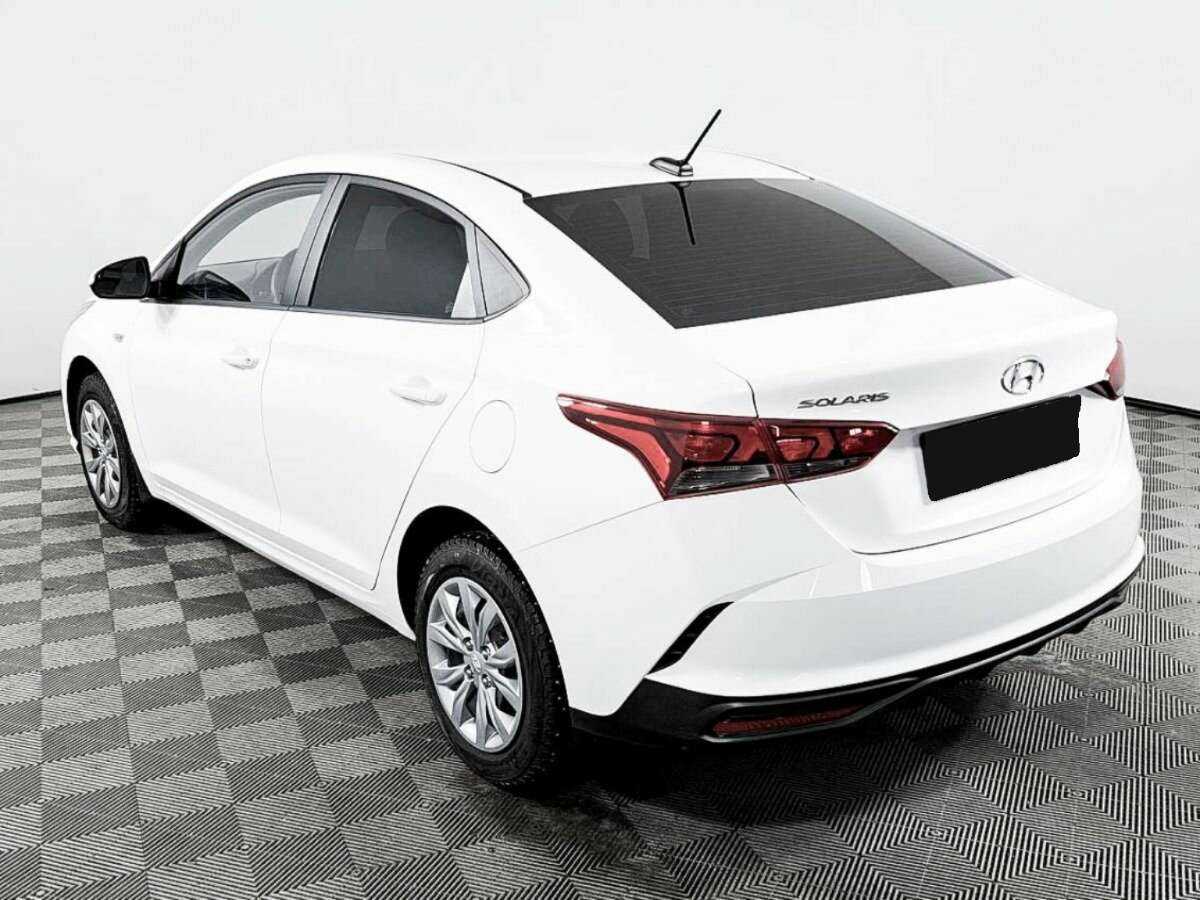 Hyundai Solaris 2021 года с пробегом. Фото: #6