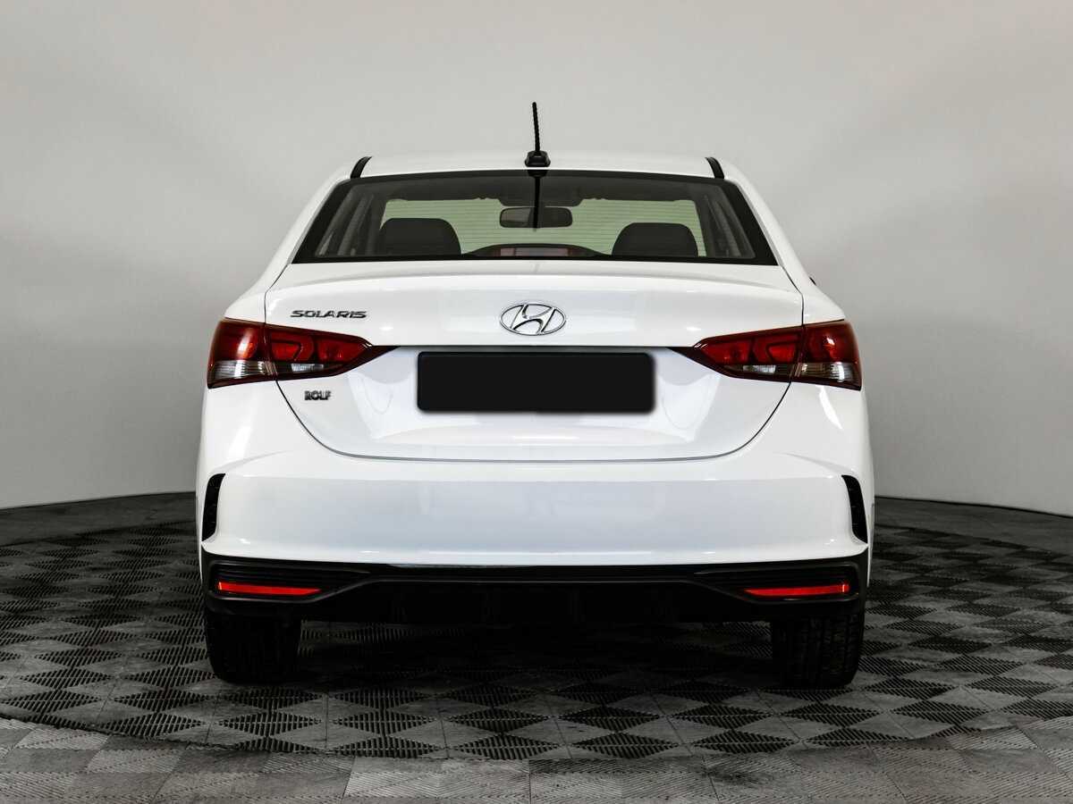 Hyundai Solaris 2021 года с пробегом. Фото: #4