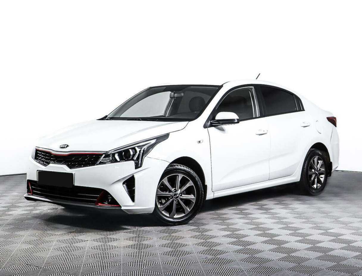 Kia Rio 2021 года с пробегом. Посмотреть фото