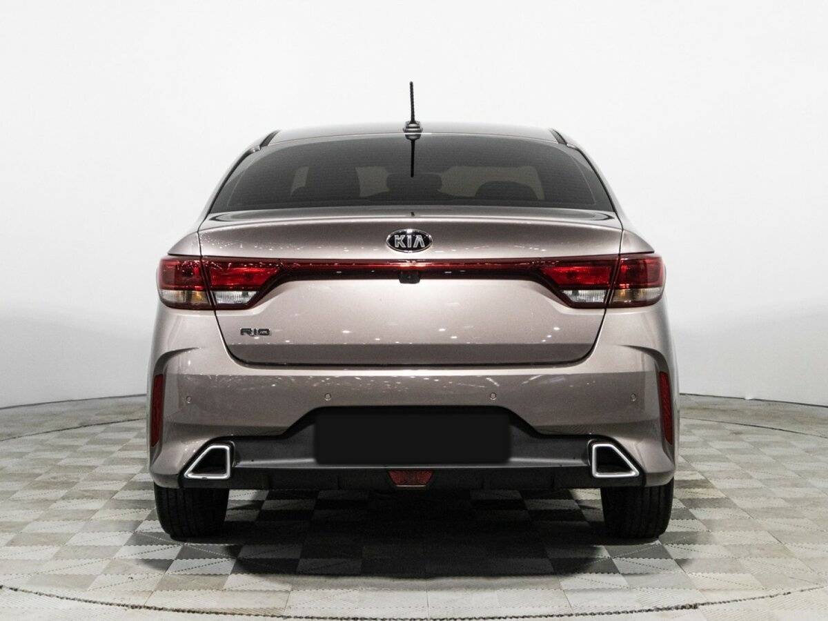 Kia Rio 2021 года с пробегом. Фото: #5