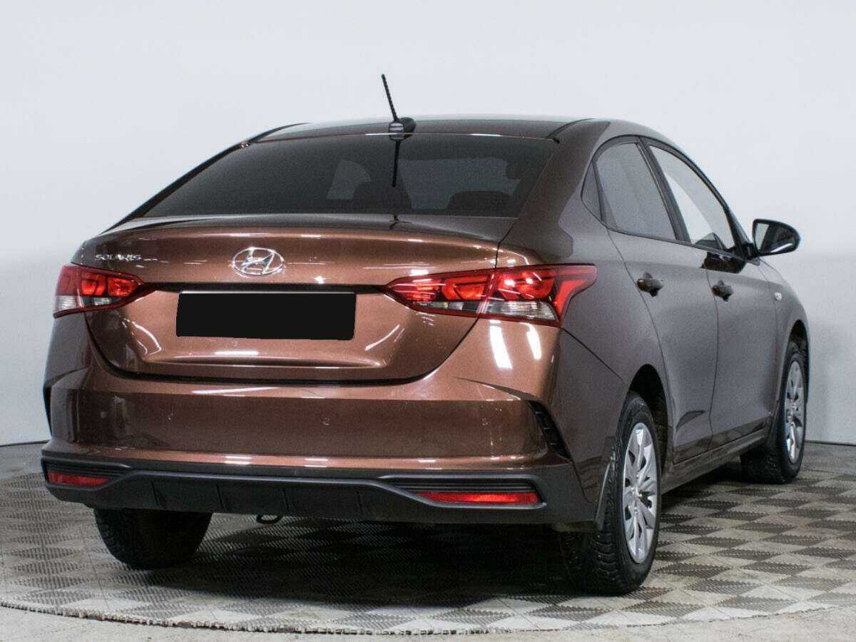 Б/У Хендай Солярис 2021 года. Фото: #4
