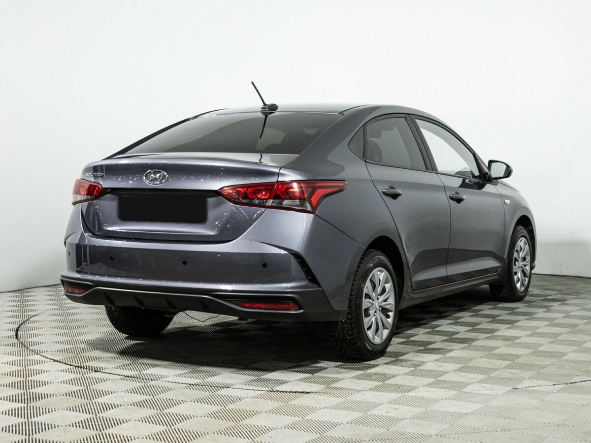 Hyundai Solaris 2021 года с пробегом. Фото: #4